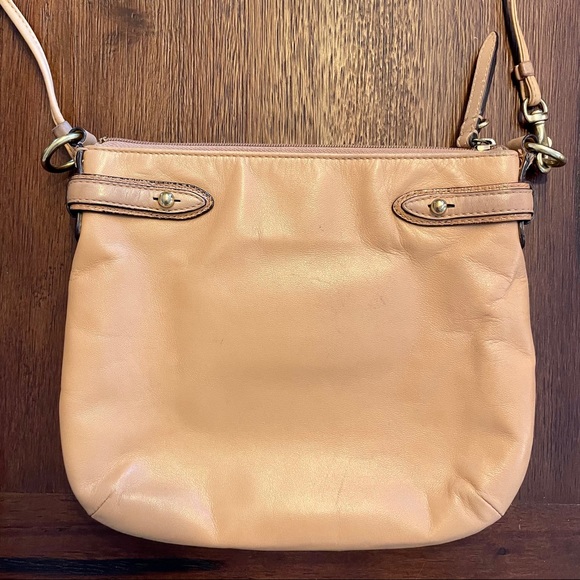 Tan Leather Coach Crossbody - Picture 4 of 8